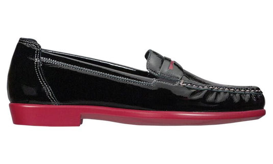 SAS Women's Penny J Black Patent/Rouge