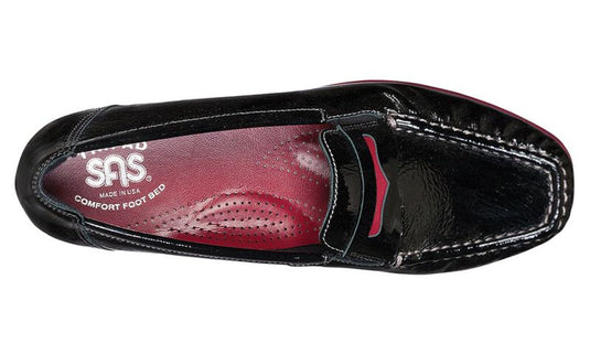 SAS Women's Penny J Black Patent/Rouge