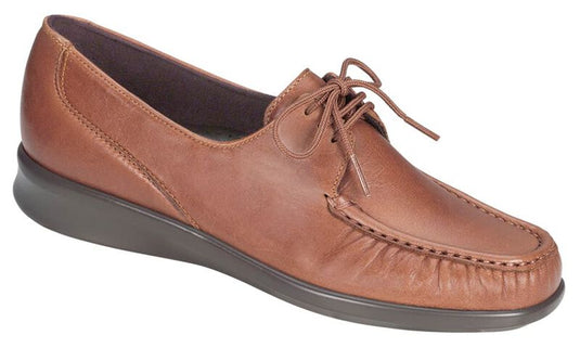 Sas Women's Petra Lace Up Loafer Tan