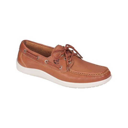 SAS Men's Decksider Moccasin Boat Shoe Old Sand