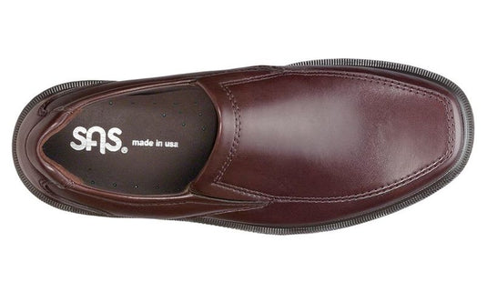 SAS Men's Diplomat Slip-on Dress Brown