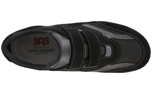 SAS Men's JV Mesh Diabetic Active Shoes Black