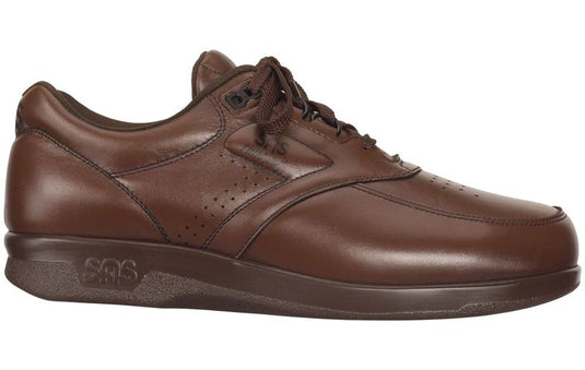 SAS Men's Time Out Diabetic Walking Shoe Antique Walnut Leather