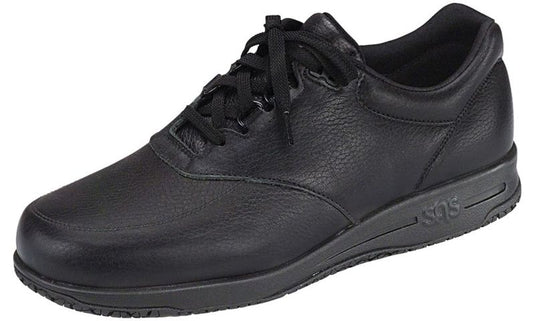 SAS Men's Guardian Slip-Resistant Diabetic Shoe Black