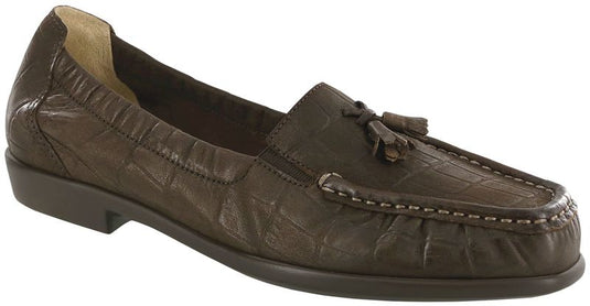 SAS Women's Hope Slip-on Loafer Bronze Croc