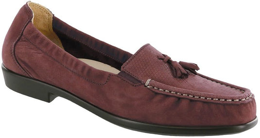 SAS Women's Hope Slip-on Loafer Webster Wine