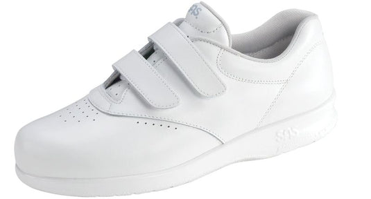 SAS Women's Me Too Active Velcro Shoe White