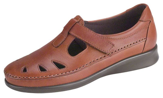 SAS Women's Roamer Comfort Moccasin Chestnut