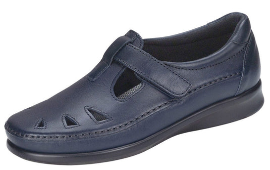 SAS Women's Roamer Comfort Moccasin Navy