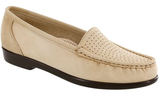 SAS Women's Savvy Flat Moccasin Linen