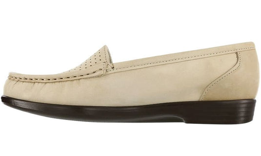 SAS Women's Savvy Flat Moccasin Linen