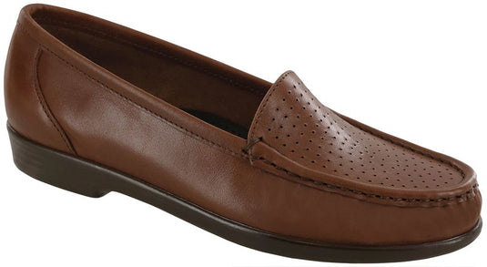 SAS Women's Savvy Flat Moccasin Russet