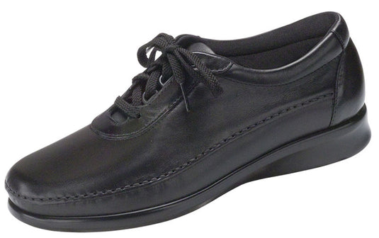 SAS Women's Traveler Diabetic Walking Shoe Black