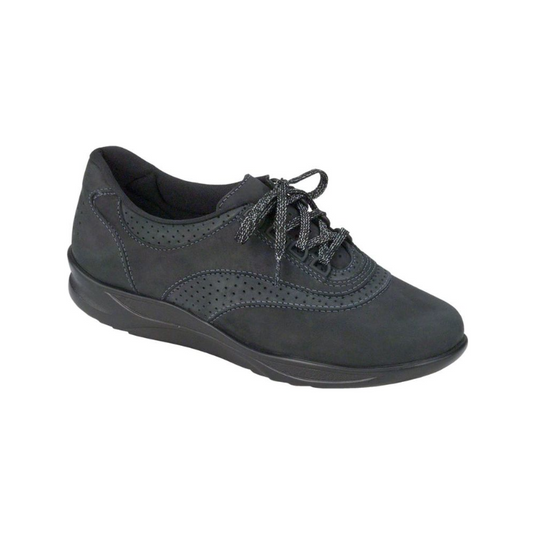 SAS Women's Walk Easy Diabetic Walking Shoe Nero