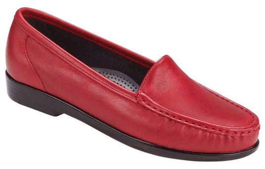 SAS Women's Simplify Red Leather