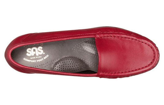 SAS Women's Simplify Red Leather