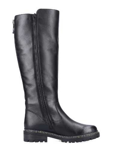 Remonte Women's Stefanie 72 High Boots Asphalt Black