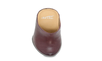 Dansko Women's Carrie Wine Burnished Nubuck