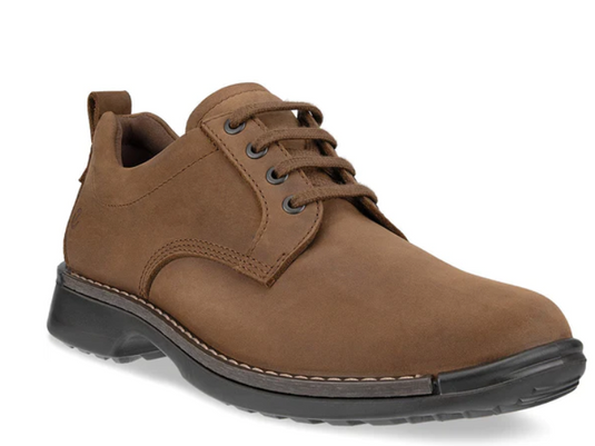 Ecco Men's Fusion Plain Toe Oxford in Cocoa Brown