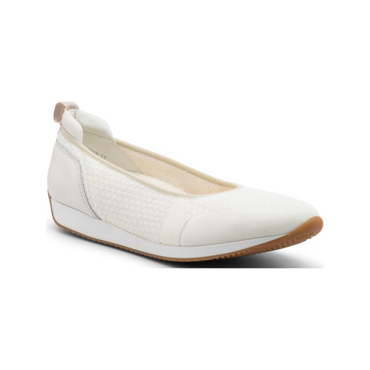 Ara Women's Porto Sport Ballet Flat Cream