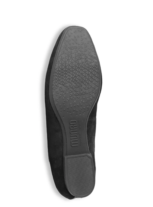 Munro Women's Rossa Slip-on Black Suede