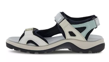 Ecco Women's Offroad Flat Sandals Multicolor Sage