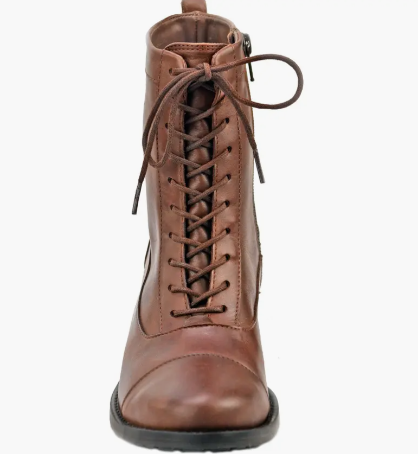 David Tate Women's Explorer Lace-Up Boot Brown