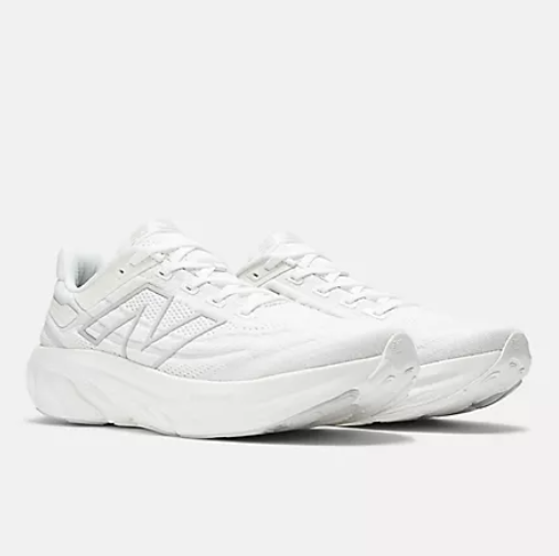 New Balance Men's Fresh Foam X 1080v13 White with Light Silver Metallic