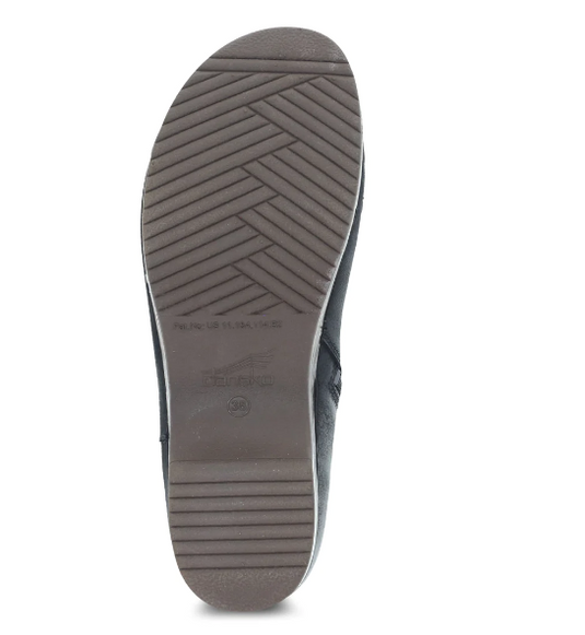 Dansko Women's Brook Black Burnished Nubuck