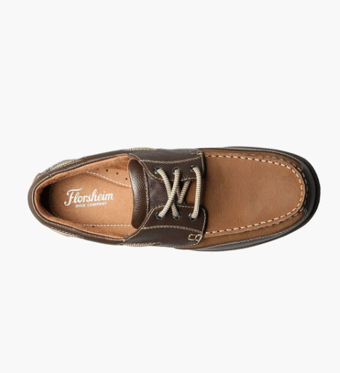 Florsheim Men's Lakeside Moc Toe Oxford Stone