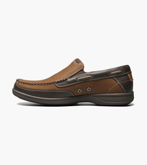 Florsheim Men's Lakeside Moc Toe Slip On Stone