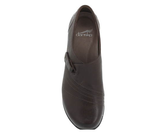 Dansko Women's Franny Chocolate Burnished Calf