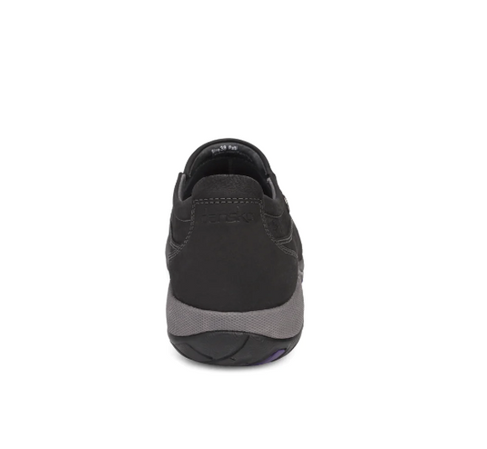 Dansko Women's Patti Black Milled Nubuck Sneaker