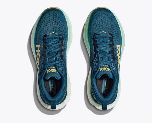 Hoka One One Men's Bondi 8 Sneakers Midnight Ocean / Bluesteel