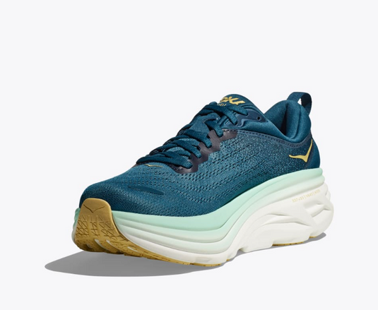 Hoka One One Men's Bondi 8 Sneakers Midnight Ocean / Bluesteel