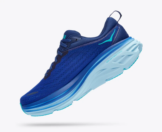 Hoka One One Men's Bondi 8 Sneakers Bellwether Blue / Bluing