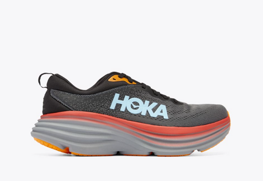 Hoka One One Men's Bondi 8 Sneakers Anthracite / Castlerock