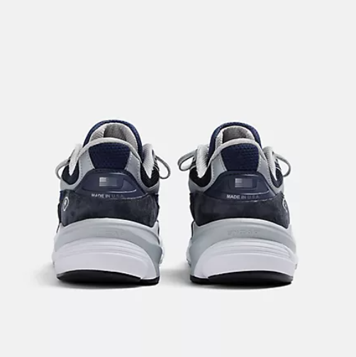 New Balance Men's 990v6 Navy with White