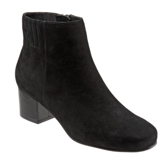 Trotters Women's Shannon Black Suede