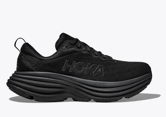 Hoka One One Women's Bondi 8 Sneaker Black/Black