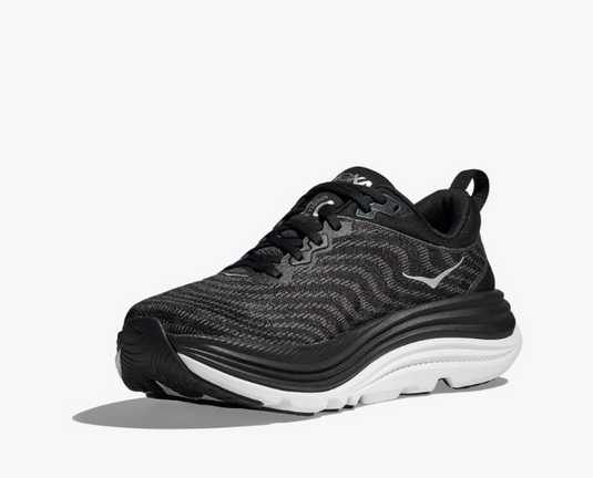 Hoka One One Women's Gaviota 5 Sneaker Black / White