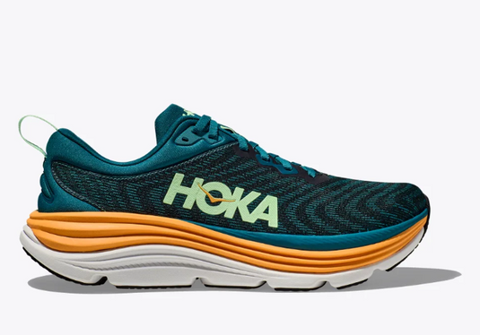 Hoka One One Men's Gaviota 5 Sneaker Deep Lagoon / Sherbet