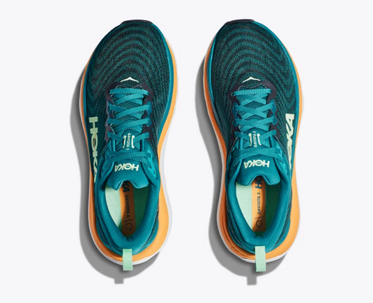 Hoka One One Men's Gaviota 5 Sneaker Deep Lagoon / Sherbet