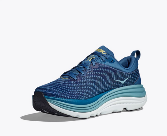 Hoka One One Men's Gaviota 5 Sneaker Bluesteel / Stone Blue