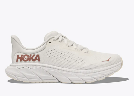 Hoka One One Womens Arahi 7 Blanc De Blanc / Rose Gold