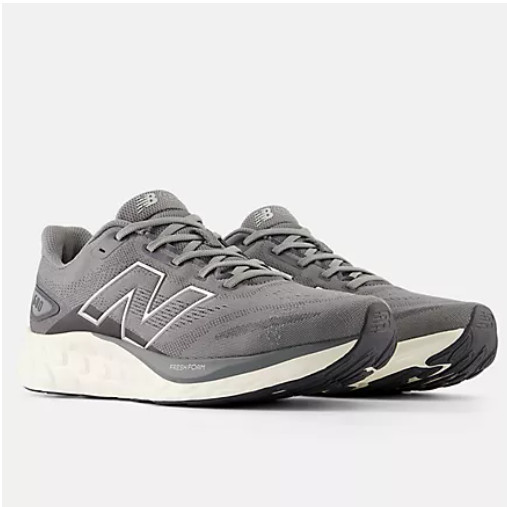 New Balance Men's 680v8 Harbor Grey with Magnet and Dark Silver Metallic