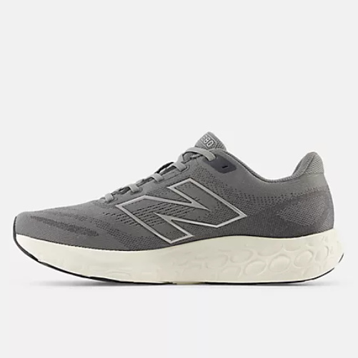 New Balance Men's 680v8 Harbor Grey with Magnet and Dark Silver Metallic