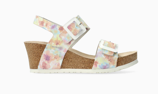 Mephisto Women's Lissia Wedge Sandals Multicoloured