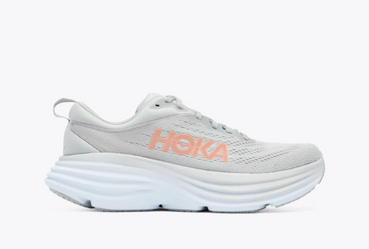 Hoka One One Women's Bondi 8 Sneaker Harbor Mist/Lunar Rock