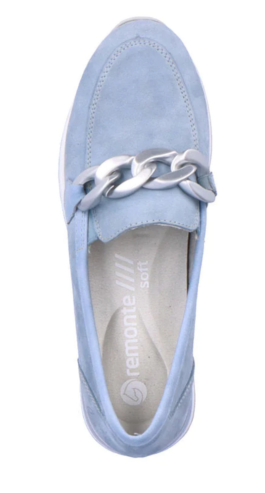 Remonte Women's R2544 Elmira Sky/Aqua